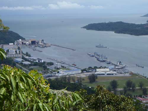 The Navy Base with opposite Damai Laut