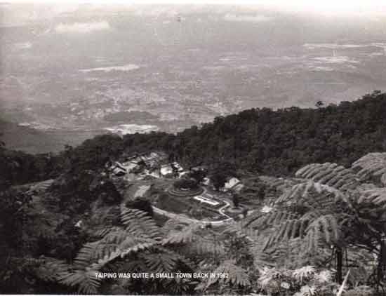 Airview from Taiping in the early 1960's