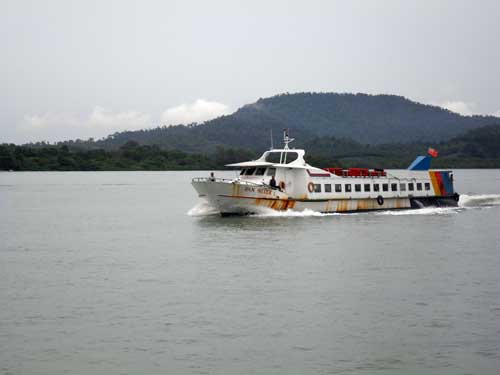 Old Pansilver ferry