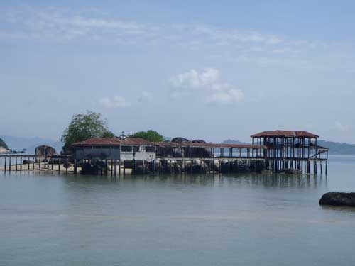 A hard to find view on the south east part of Pulau Pangkor