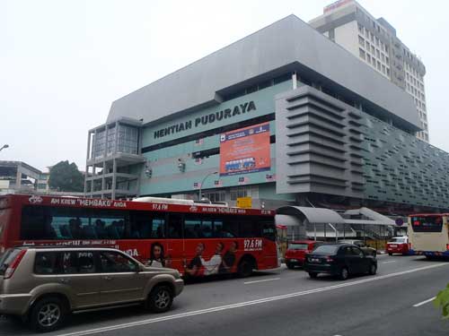 Hentian Puduraya bus station Kuala Lumpur