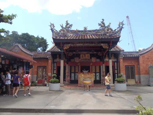 The Snake Temple in Penang