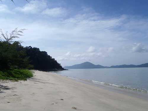 Teluk Senangin, just in front of Pangkor island