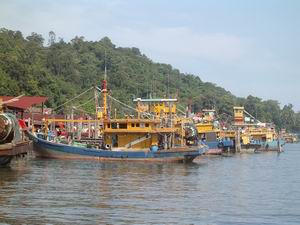 Fishing village at Pangkor