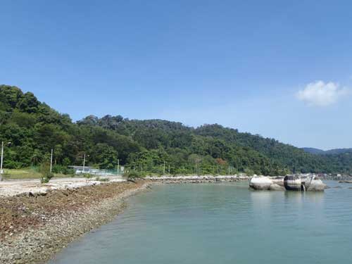 This part of Pangkor will be developed into new fishing villages
