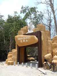 Taman Monyet Tua Pek Kong temple Pasir Panjiang