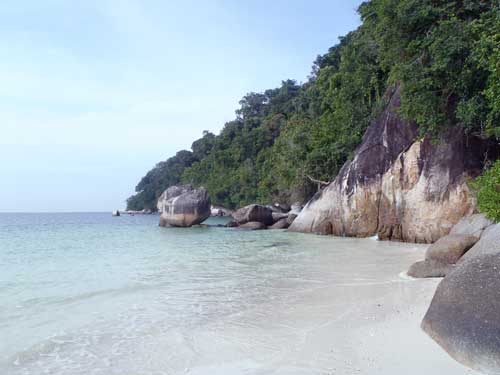 beach of Teluk Segadas